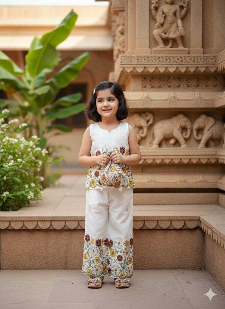 Ynf Soft Cotton KESH709 26 Kids Wear Wholesale Kids Top & Pant Kids Co-ord Set Kids Ethnic Wear Manufacturer- Kapda Export