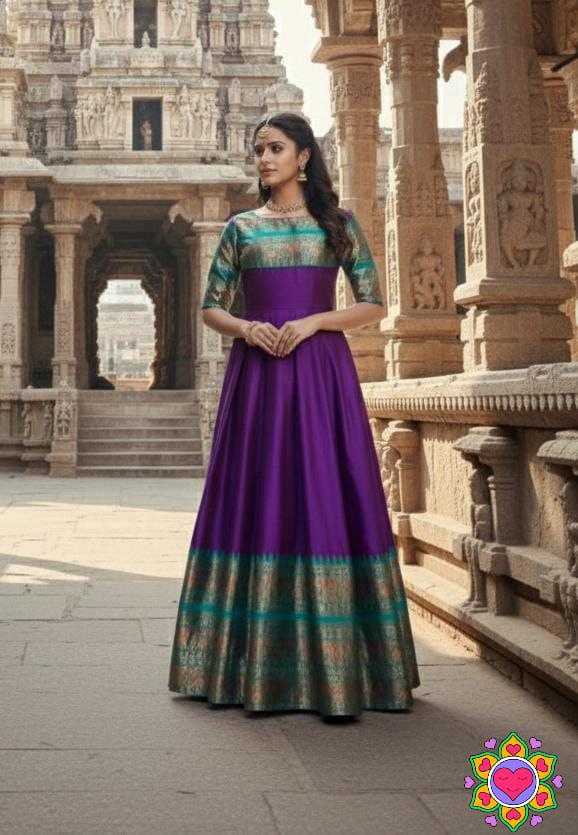 Ynf Soft Silk KESH550 321 Gowns Wholesale Party Gowns Long Gowns Designer Gowns Manufacturer- Kapda Export