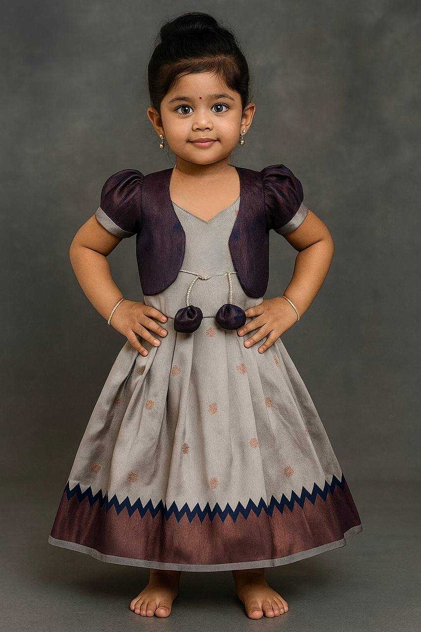 Ynf Soft Silk KESH709 18 Kids Wear Wholesale Kids Gown Kids Co-ord Set Kids Ethnic Gowns Manufacturer- Kapda Export