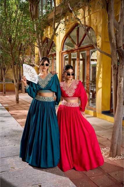 Ynf Vichitra Silk KESH134 1120 Lehengas Wholesale Fancy Lehenga Designer Lehenga Choli Contemporary Lehenga Manufacturer- Kapda Export