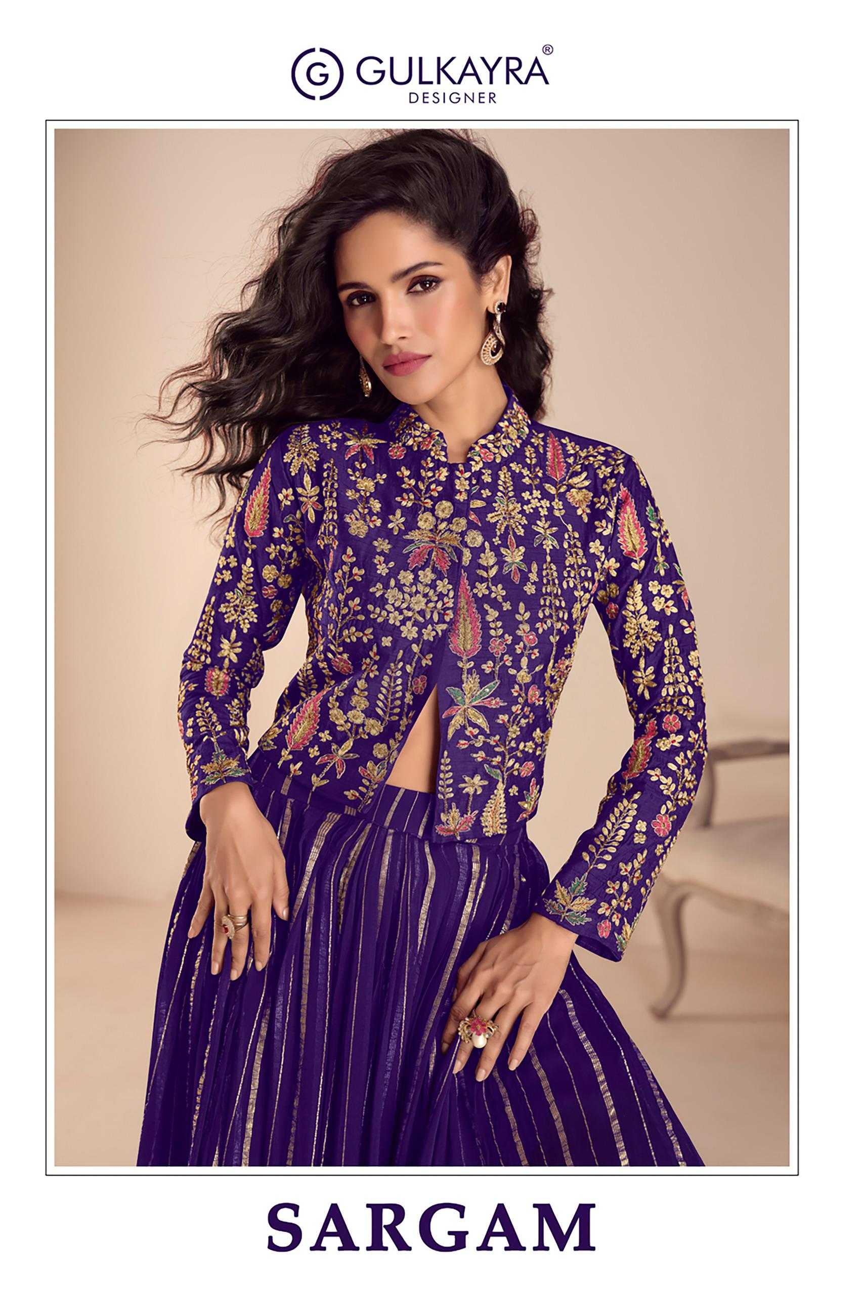 Ynf Vichitra Silk KESH587 Gulkayra SARGAM Suits & Dresses Wholesale Indo Western Dresses Party wear suits Designer Suits Manufacturer- Kapda Export