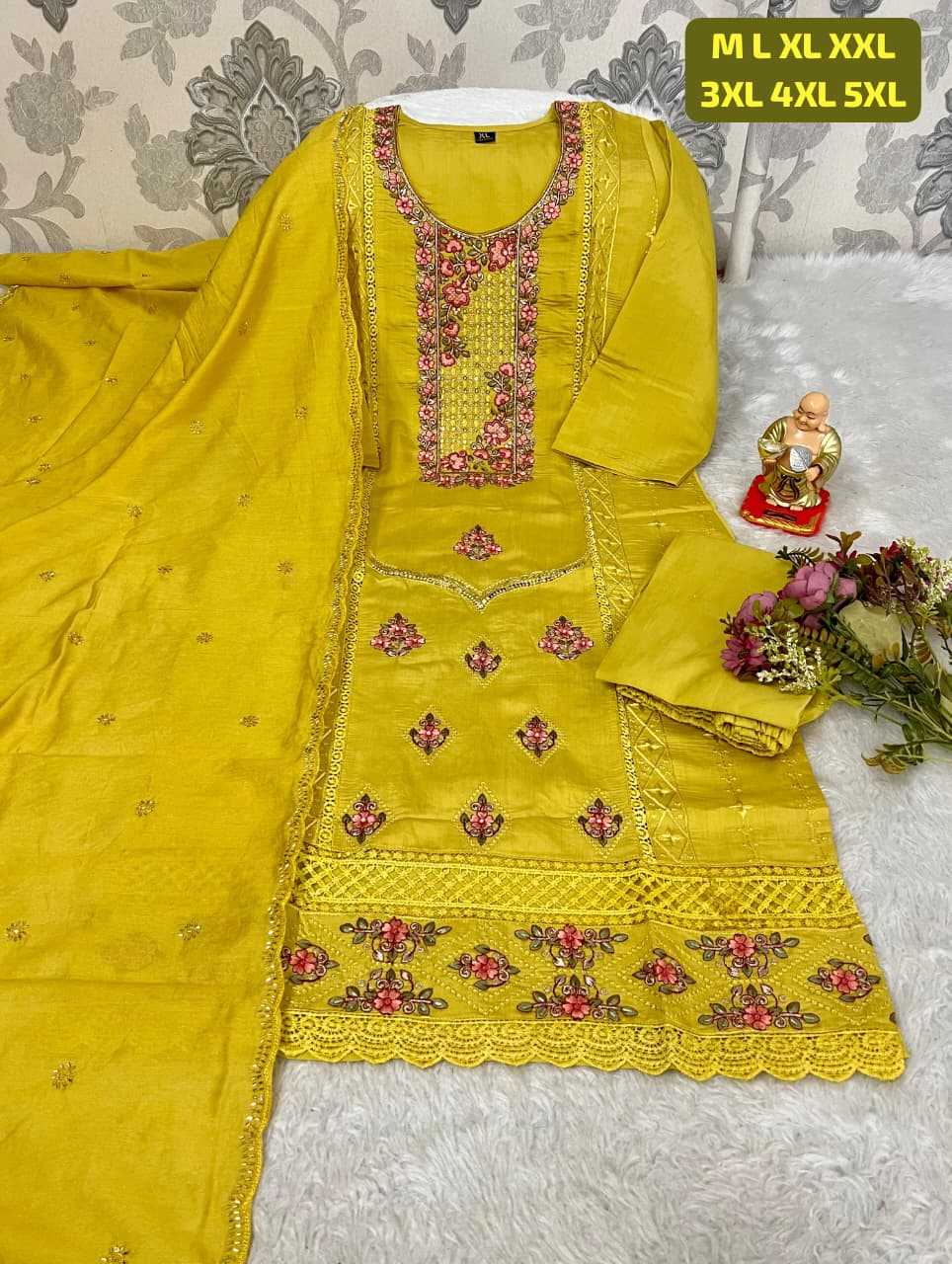 Ynf Viscose KESH594 202 Suits & Dresses Islamic Clothing Plus Size Collections Wholesale Pakistani Suits Straight Cut Suits Handwork Suits Manufacturer- Kapda Export