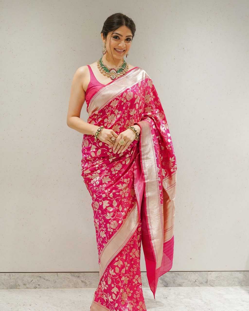 Ynf Banarasi Soft Silk KESH742 11 Silk Sarees Wholesale Banarasi Silk Sarees Zari Border Silk Sarees Festival Silk Sarees Manufacturer- Kapda Export