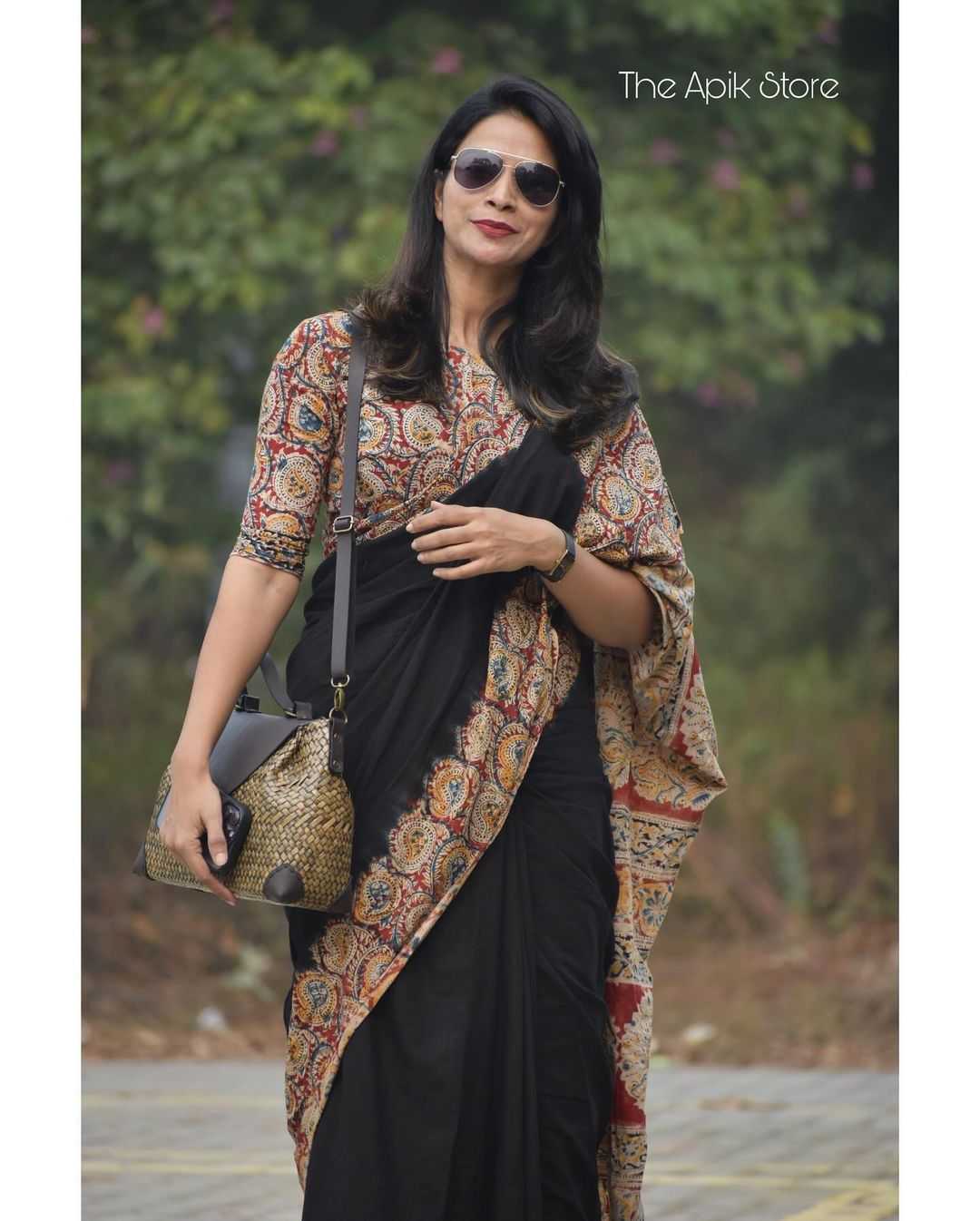 Ynf Chanderi Cotton KESH690 190 Sarees Wholesale Branded Sarees Kalamkari Sarees Traditional Sarees Manufacturer- Kapda Export