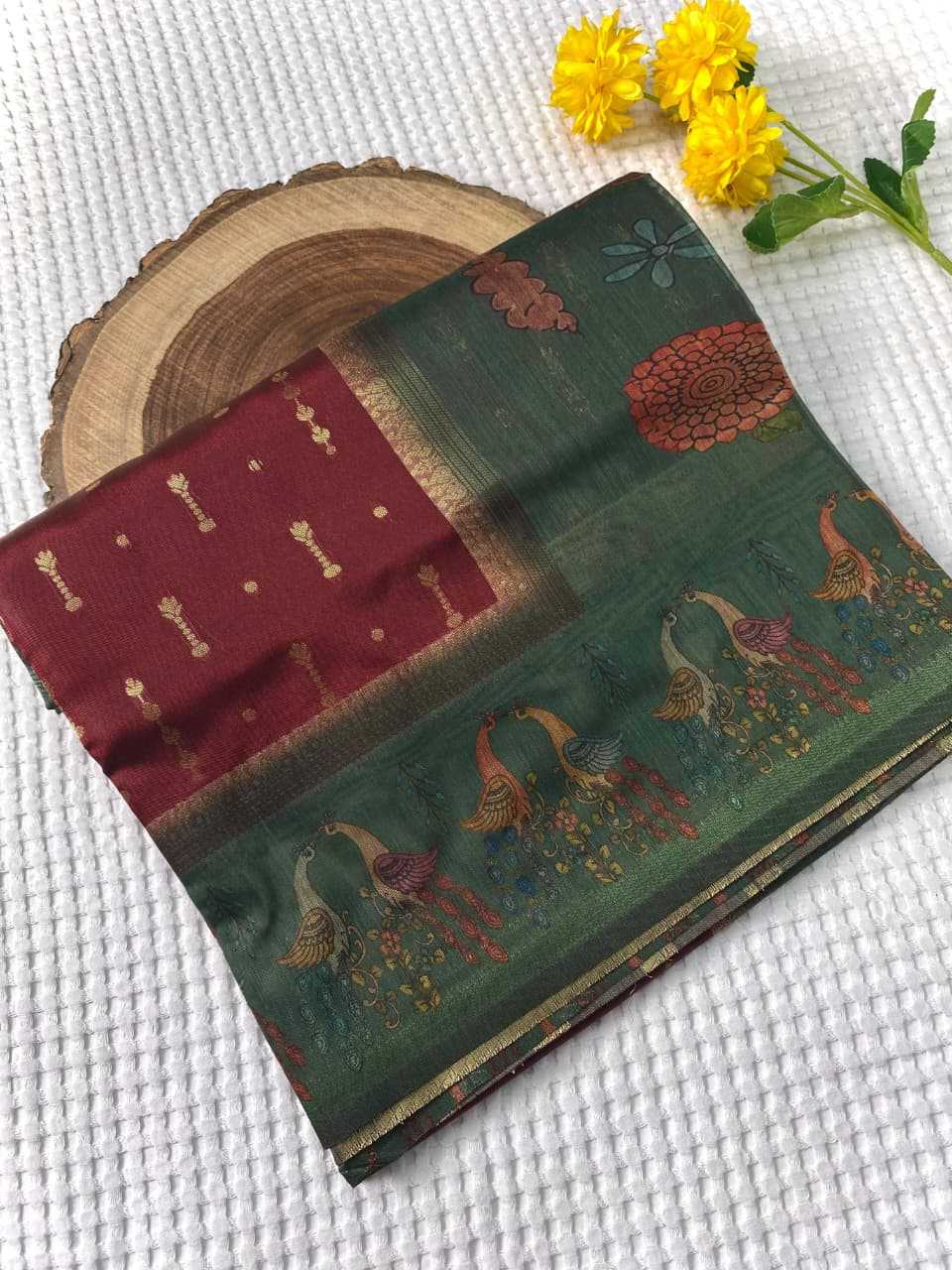 Ynf Chanderi Silk KESH249 Kirti Sarees Wholesale Designer Sarees Printed Sarees Chanderi Sarees Manufacturer- Kapda Export