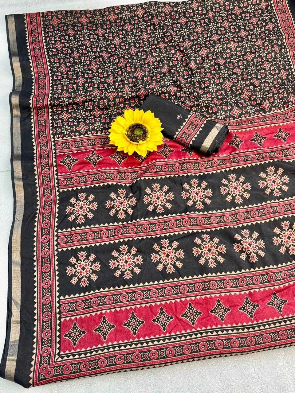 Ynf Cotton KESH664 102 Sarees Festive Collections Wholesale Block Print Sarees Sarees With Blouse Mulmul Cotton Sarees Manufacturer- Kapda Export
