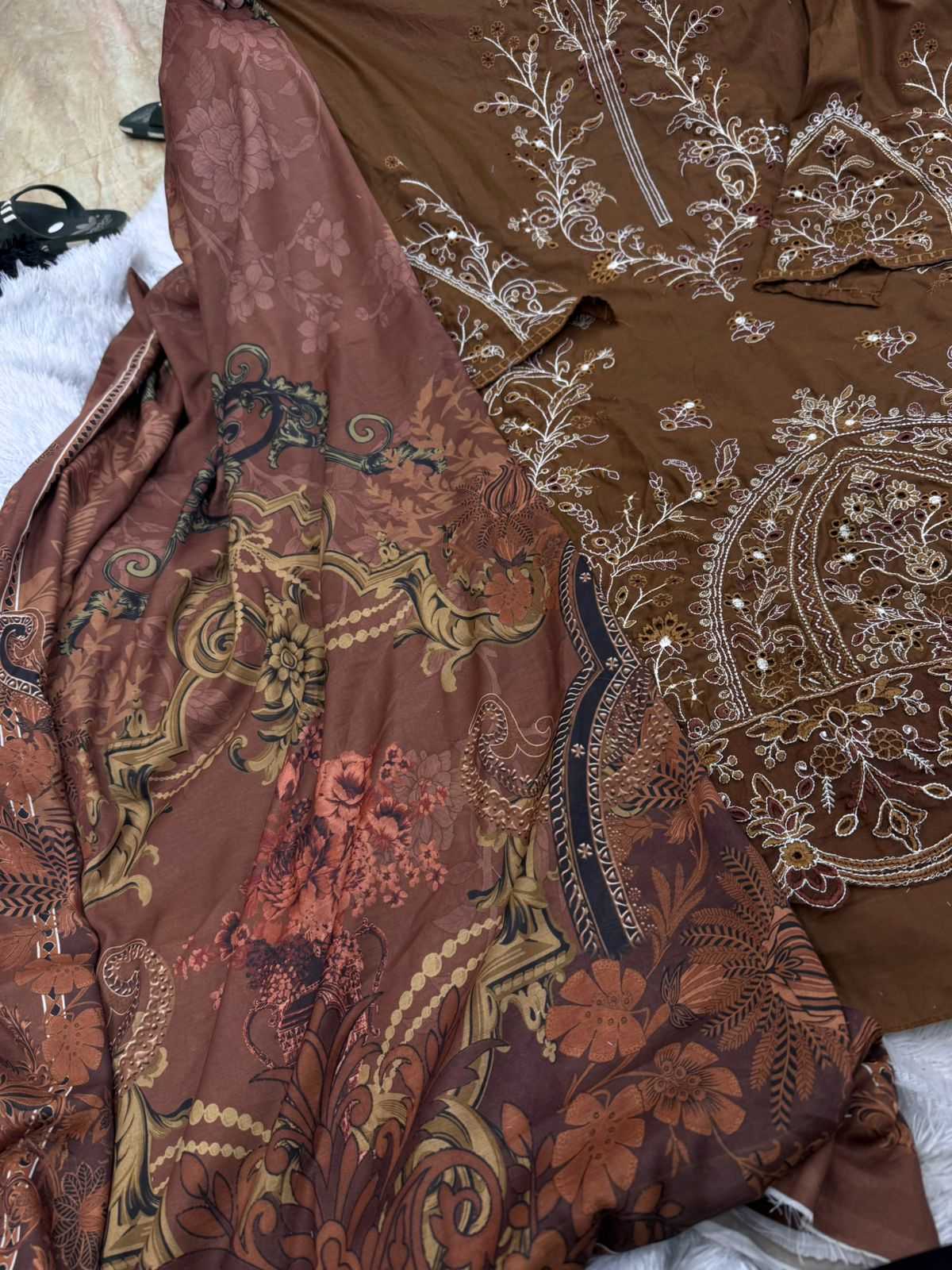 Ynf Cotton KESH677 MOHLOOL TEX Suits & Dresses Wholesale Ladies Suits Sharara Salwar Suits Embroidery Suits Manufacturer- Kapda Export