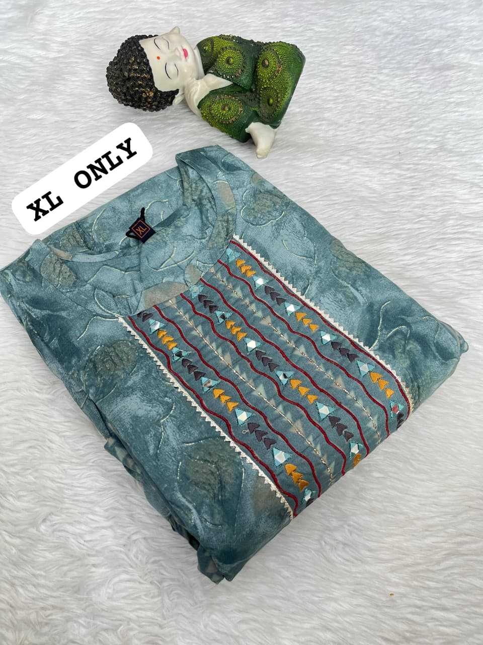 Ynf Cotton KESH720 frock Kurti Wholesale Cotton Kurtis Mirror Work Kurti A-Line Kurtis Manufacturer- Kapda Export