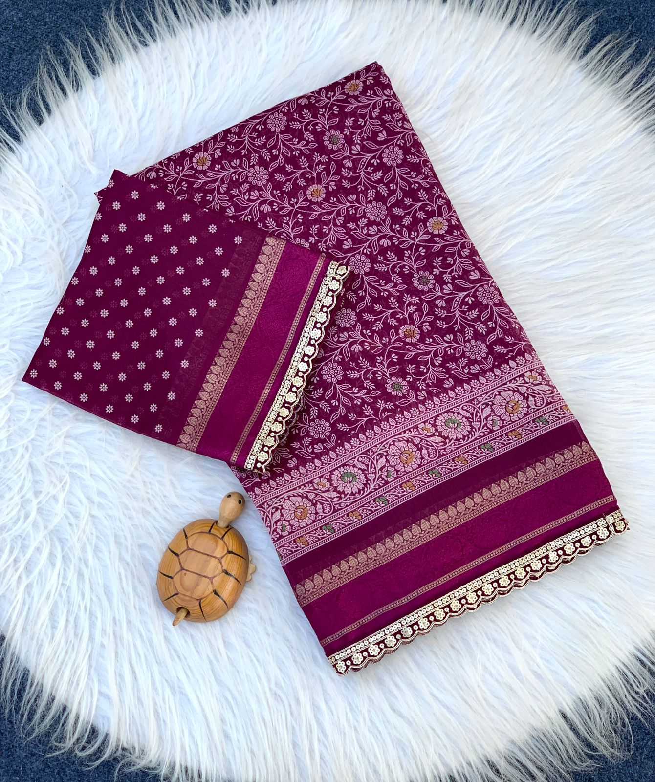 Ynf Cotton KESH737 OVER Sarees Wholesale Printed Sarees Ajrakh Sarees Cotton Sarees Manufacturer- Kapda Export