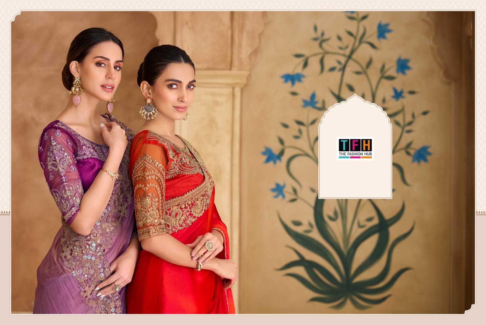 Ynf Crepe Silk KESH113 Tfh Sandal Wood Vol-16 1601 Sarees Wholesale Party Wear Sarees Festive Sarees Casual Sarees Manufacturer- Kapda Export