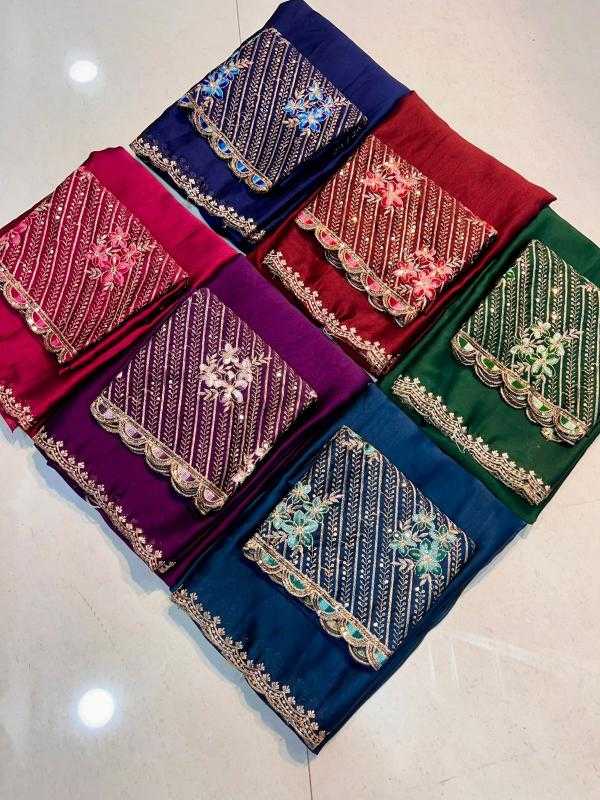 Ynf Crunchi KESH613 JAMICA Sarees Wholesale Traditional Sarees Festive Sarees Casual Sarees Manufacturer- Kapda Export
