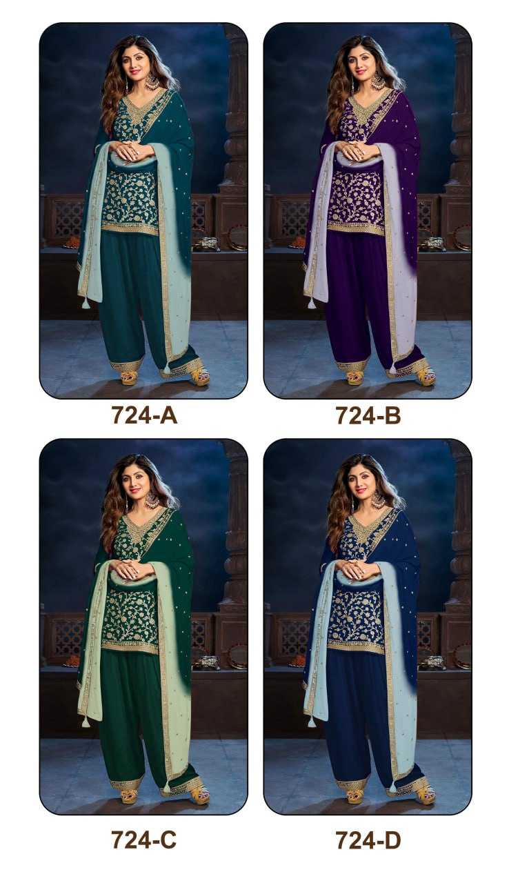 Ynf Dola Silk Pure Viscos KESH704 SITARAH 724 Suits & Dresses Bollywood Collections Wholesale Shilpa Shetty Collections Designer Suits Ethnic Dresses Manufacturer- Kapda Export