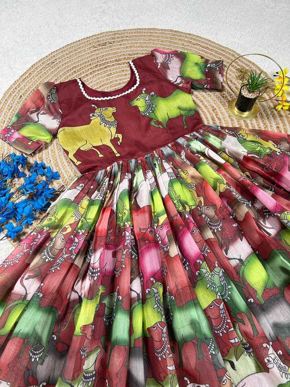 Ynf Fancy KESH167 PRIYA Gowns Wholesale Party Gowns Designer Gowns Floral Print Gowns Manufacturer- Kapda Export