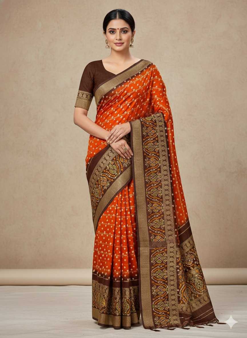 Ynf Fancy KESH554 Bandhani Patola Sarees Wholesale Bandhani Sarees Casual Sarees Office Wear Sarees Manufacturer- Kapda Export