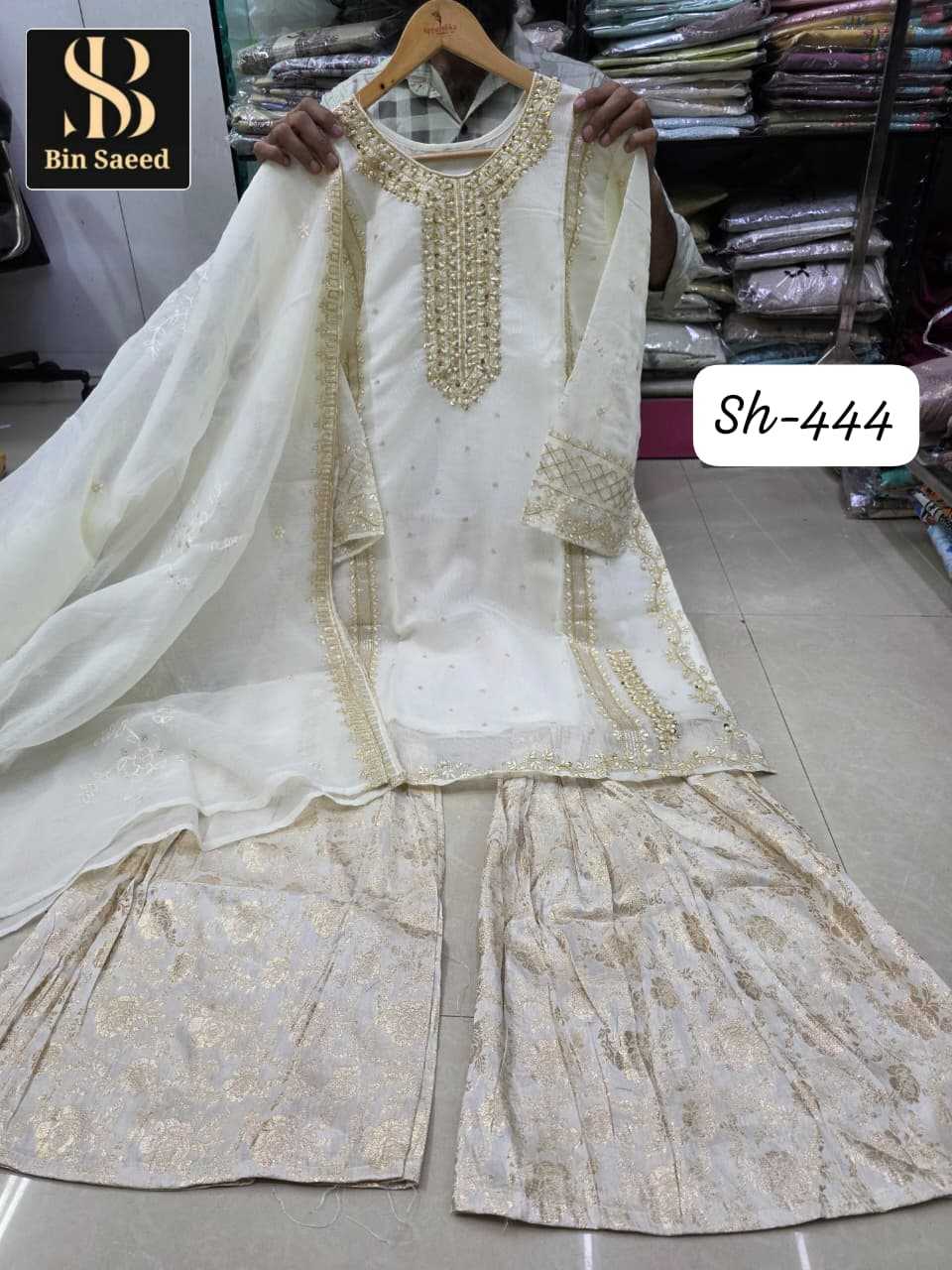 Ynf Fancy KESH557 444 Suits & Dresses Wholesale Sharara Salwar Suits Embroidery Suits Handwork Suits Manufacturer- Kapda Export