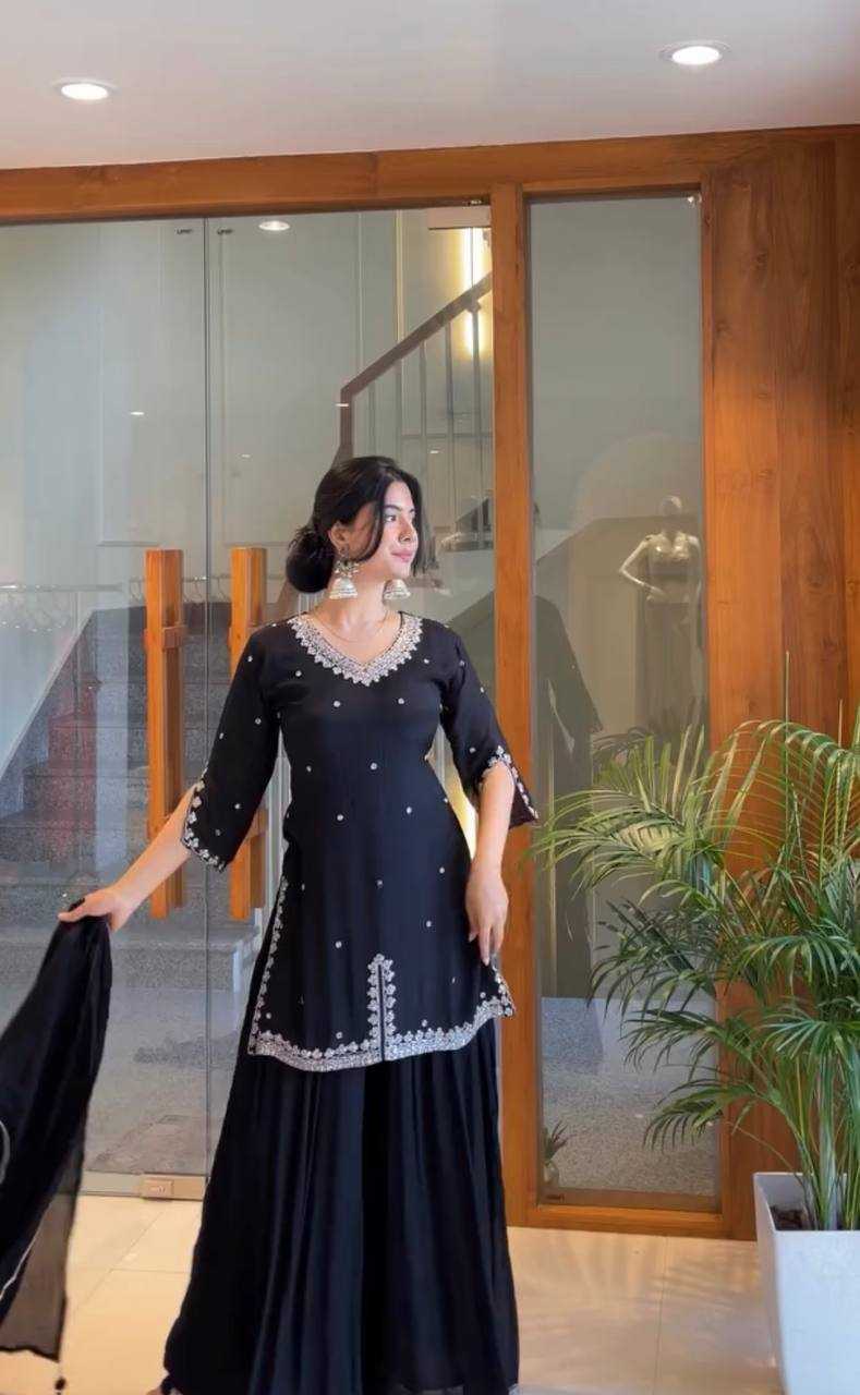 Ynf Faux Georgette KESH490 702 Suits & Dresses Wholesale Palazzo Suit Party wear suits Wedding Suits Manufacturer- Kapda Export