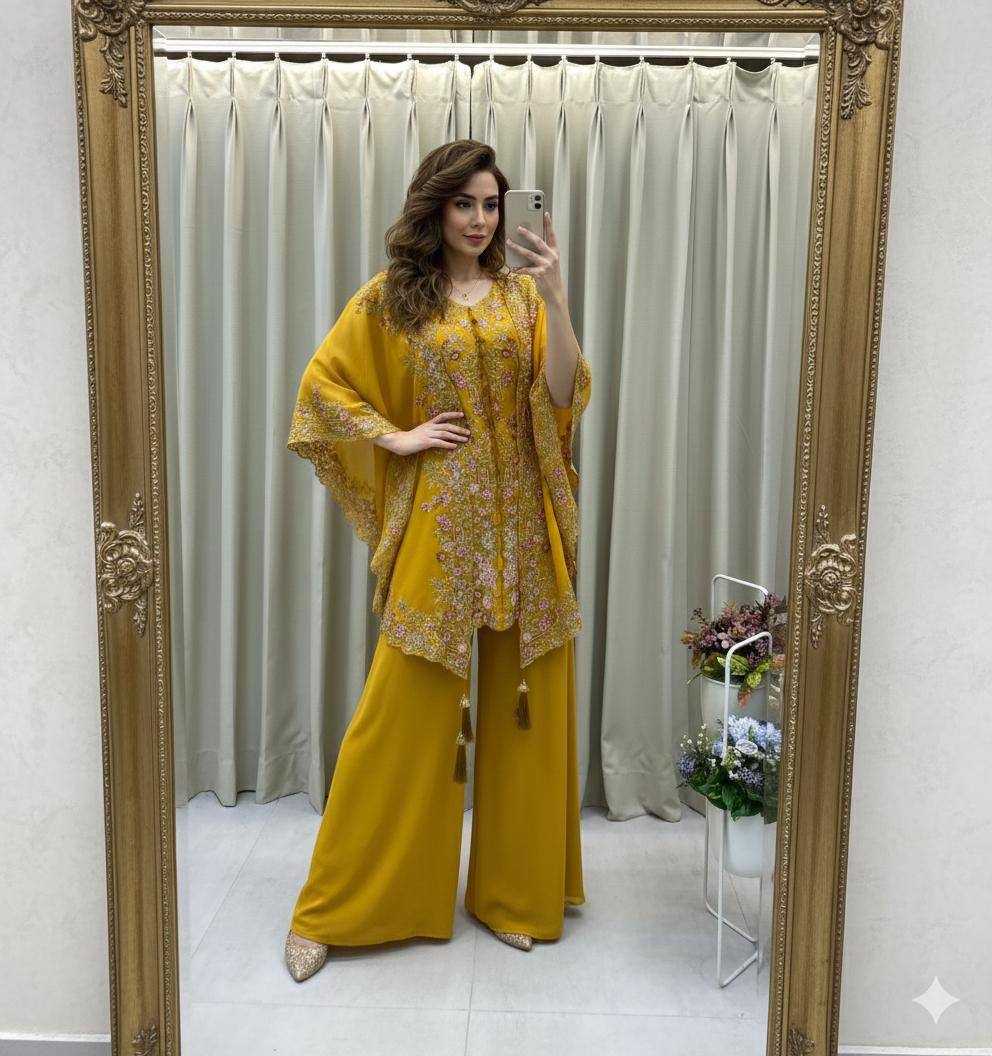 Ynf Faux Georgette KESH514 406 Suits & Dresses Wholesale Embroidery Suits Wedding Suits Bridal Wedding Dresses Manufacturer- Kapda Export