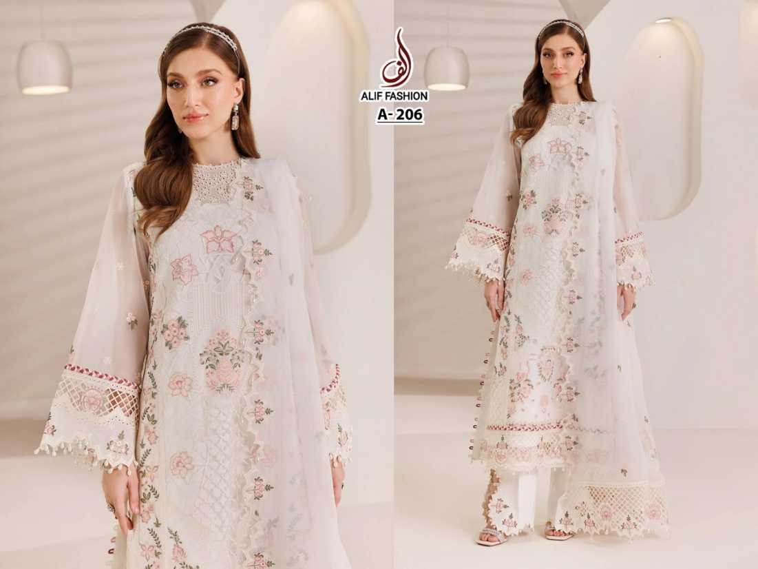 Ynf Faux Georgette KESH677 ALIF 206 Kurti Wholesale Long Kurtis Party Wear Kurtis Georgette Kurti Manufacturer- Kapda Export