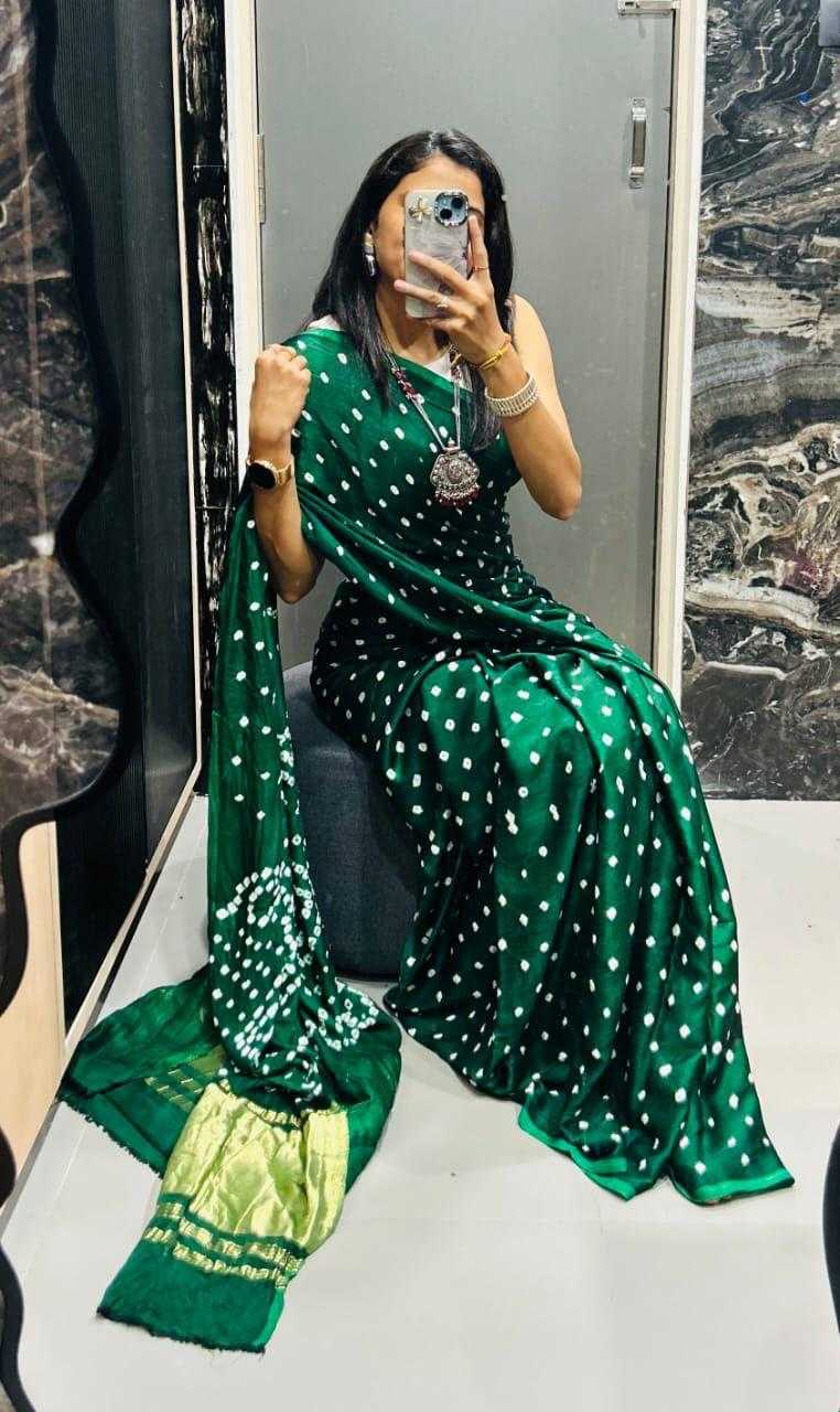 Ynf Gajji Silk KESH576 Gaji Sarees Wholesale Designer Sarees Party Wear Sarees Bandhani Bandhej Sarees Manufacturer- Kapda Export