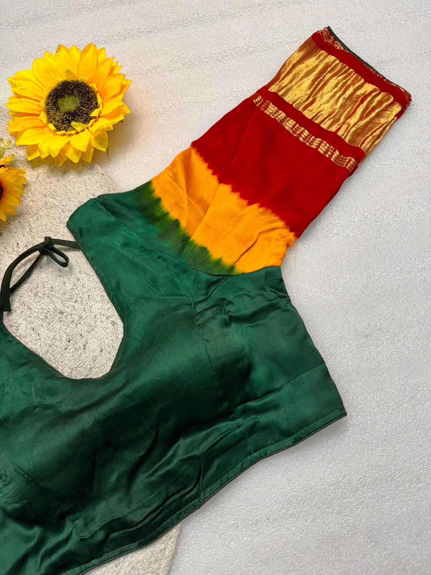 Ynf Gajji Silk KESH576 PATTA Readymade Blouses Wholesale Blouse Designer Blouse Silk Blouse Manufacturer- Kapda Export