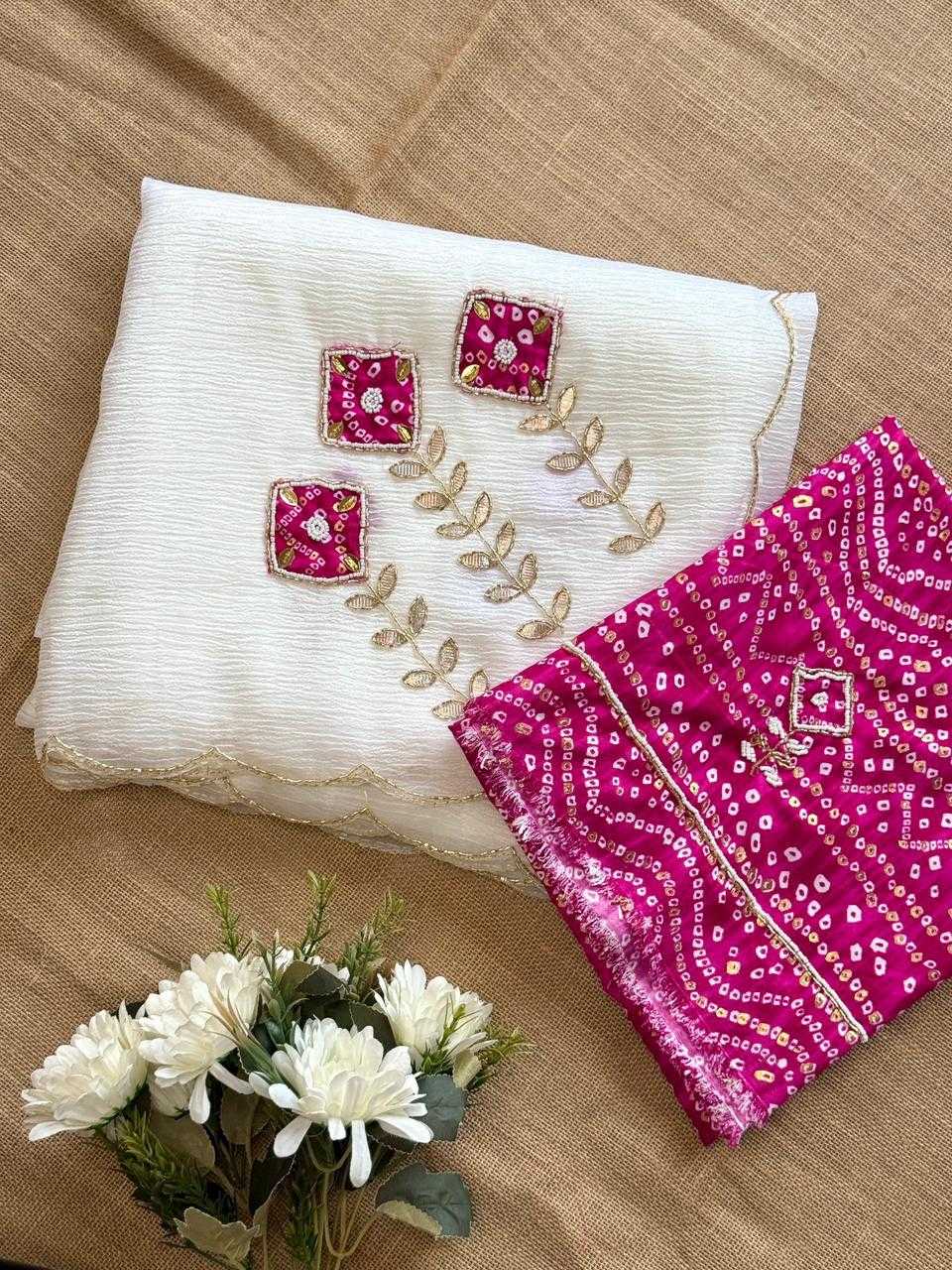 Ynf Georgette KESH681 PARUL Sarees Festive Collections Wholesale Georgette Sarees Chiffon Sarees Onam Collections Manufacturer- Kapda Export