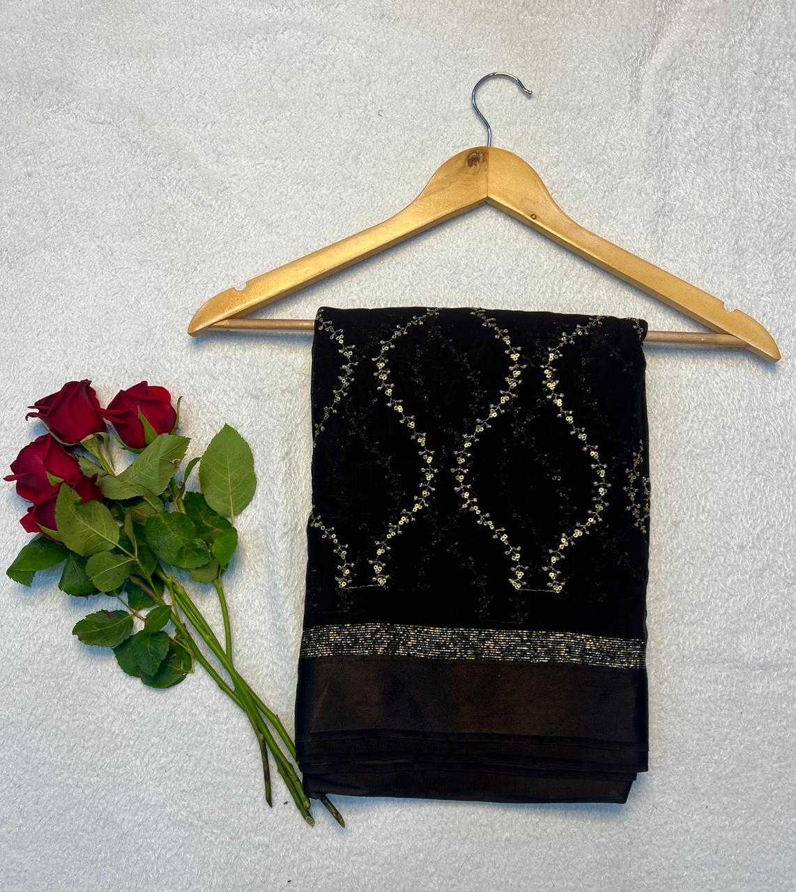 Ynf Georgette KESH691 126 Sarees Festive Collections Wholesale Georgette Sarees Sequence Sarees Leheriya Sarees Manufacturer- Kapda Export