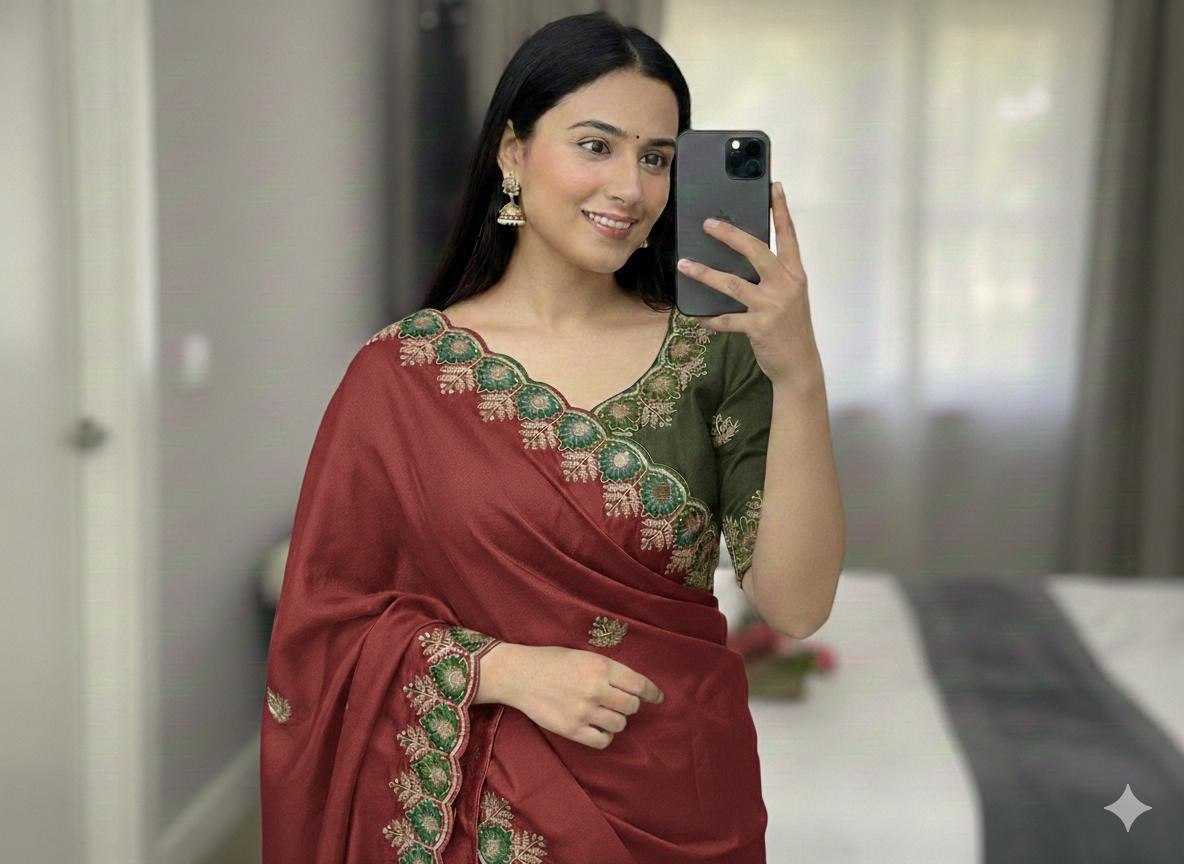 Ynf Georgette KESH696 Star Georgette Sarees Wholesale Embroidered Sarees Heavy Work Sarees Festive Sarees Manufacturer- Kapda Export