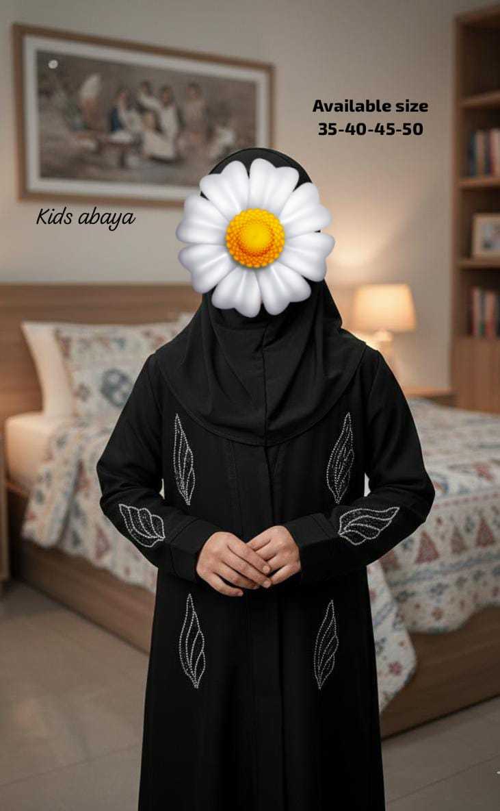 Ynf Imported KESH557 GIMMY Kids Wear Islamic Clothing Wholesale Abaya Burkha Manufacturer- Kapda Export