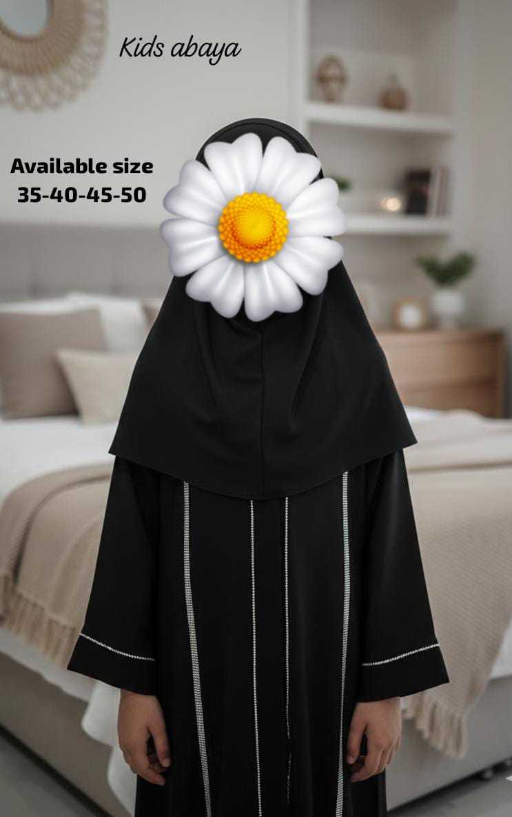 Ynf Imported KESH557 QUEEN Kids Wear Islamic Clothing Wholesale Abaya Burkha Manufacturer- Kapda Export