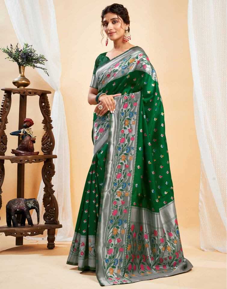 Ynf Jacquard Sarees Wholesale Party Wear Sarees Branded Sarees Jacquard Saree Manufacturer- Kapda Export
