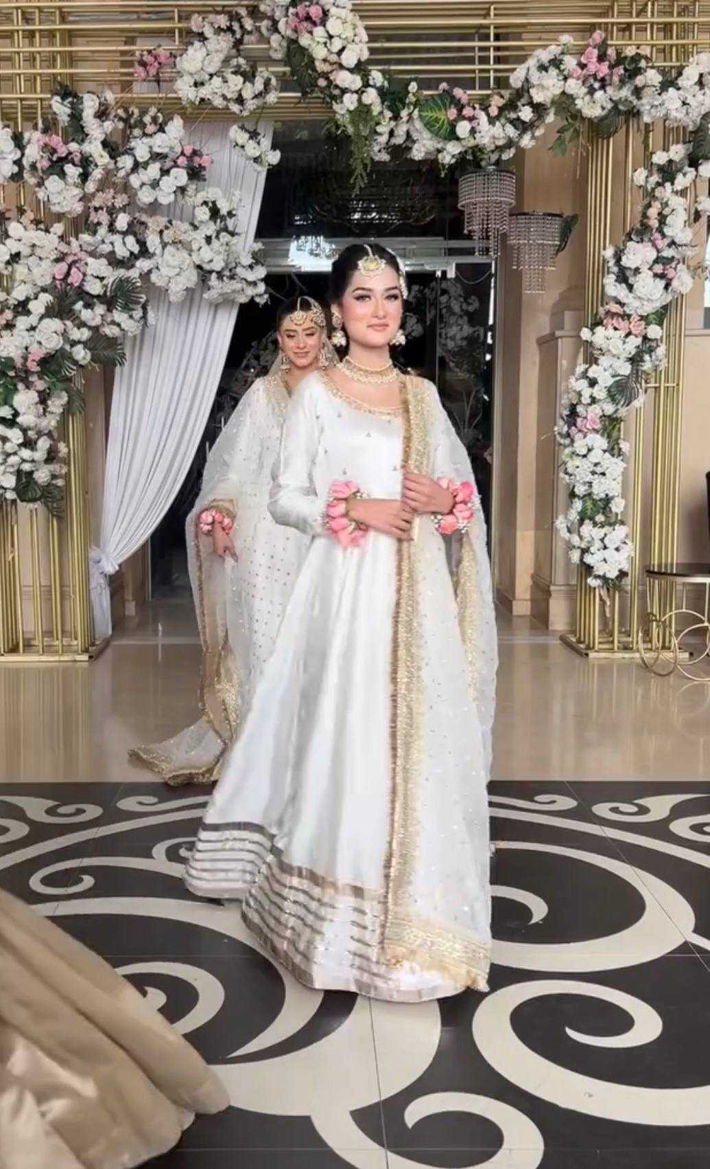 Ynf Jimmy Choo KESH548 1163 Kurti Gowns Wholesale Embroidered Gown Work Gowns Wedding Gown Manufacturer- Kapda Export