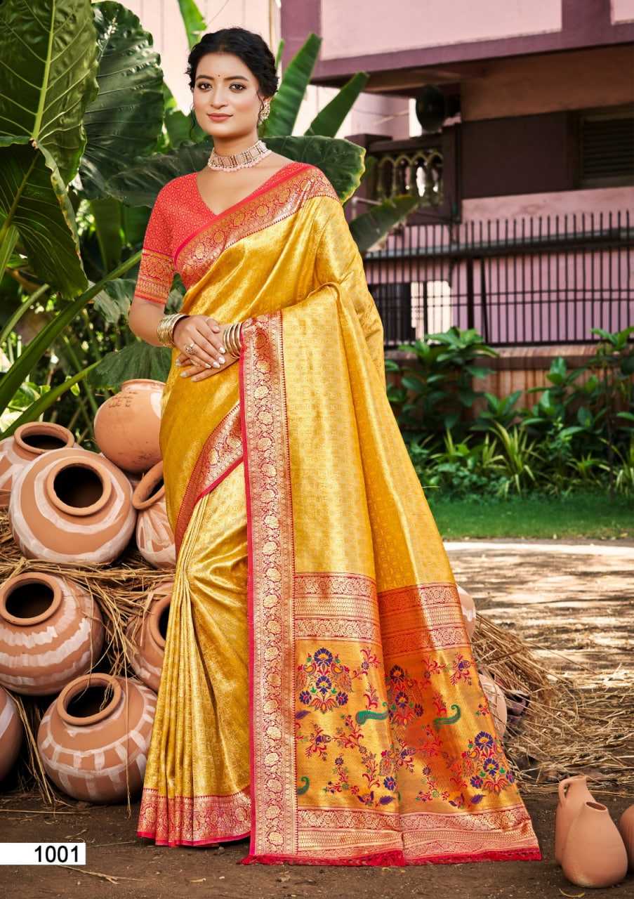 Ynf Kanjivaram Silk KESH113 Bunawat Devyani Silk VOL-2 Sarees Wholesale Party Wear Sarees Festive Sarees Casual Sarees Manufacturer- Kapda Export
