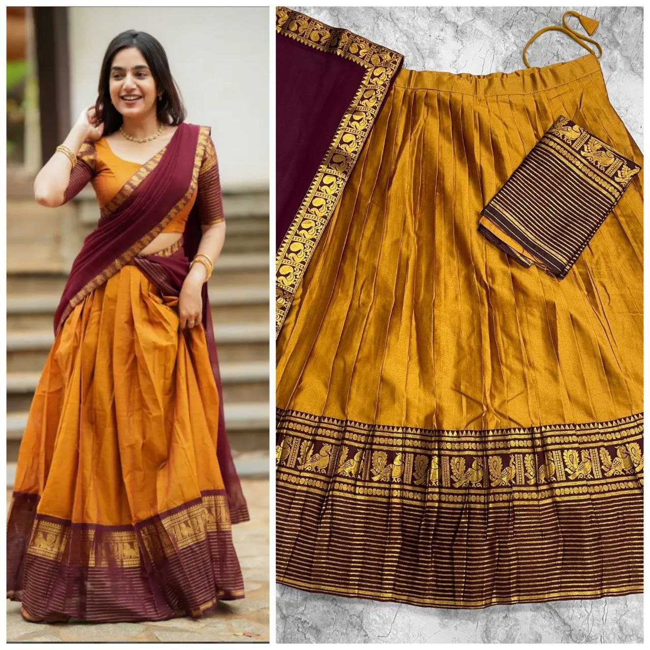 Ynf Kanjivaram Silk KESH723 culture Lehengas Wholesale Silk Lehenga Embroidered Lehenga Zari Work Lehenga Manufacturer- Kapda Export