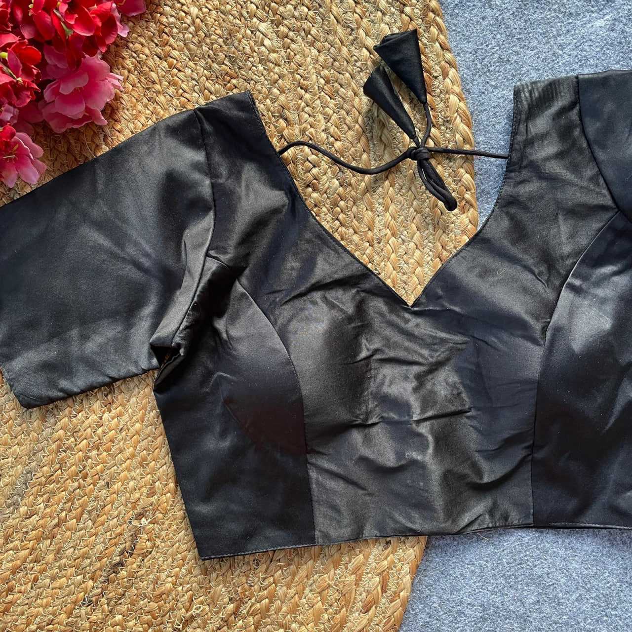 Ynf Malay Satin Silk KESH728 Malai sartin Readymade Blouses Festive Collections Wholesale Blouse Party Wear Blouse Fashion Blouse Manufacturer- Kapda Export