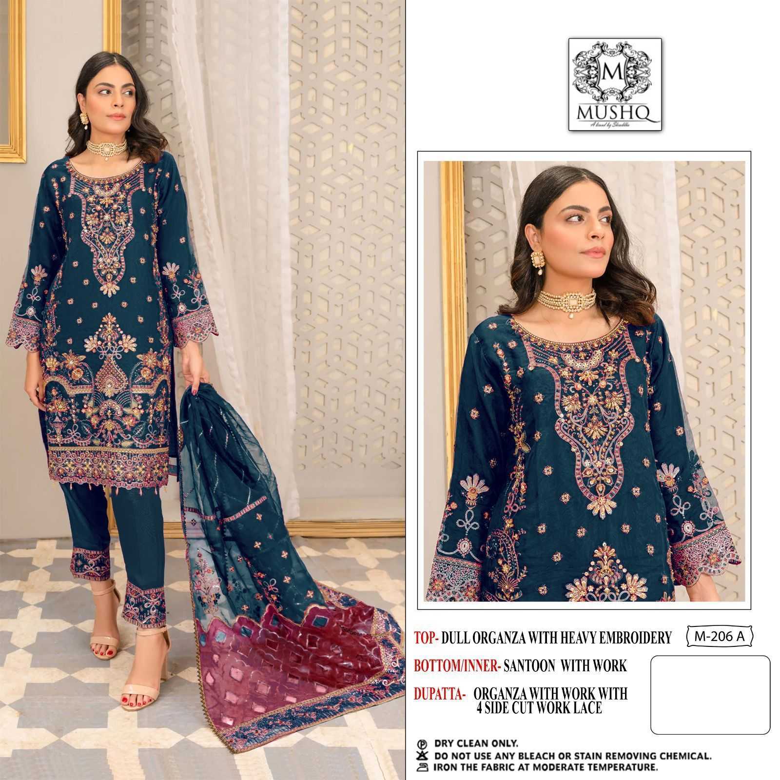 Ynf Organza KESH586 SHRADDHA MUSHQ 206 Suits & Dresses Wholesale Designer Suits Embroidered Suits Evening Dresses Manufacturer- Kapda Export