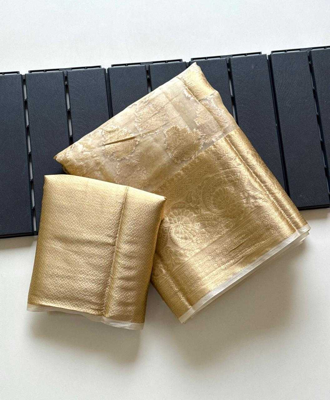 Ynf Organza KESH681 JUMAIRA Sarees Festive Collections Wholesale Organza Sarees Jacquard Saree Onam Collections Manufacturer- Kapda Export