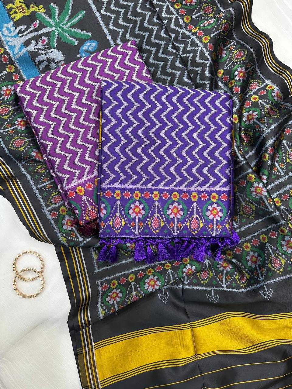 Ynf Patola Silk KESH488 Soft Sarees Wholesale Traditional Sarees Tussar Sarees Zari Sarees Manufacturer- Kapda Export