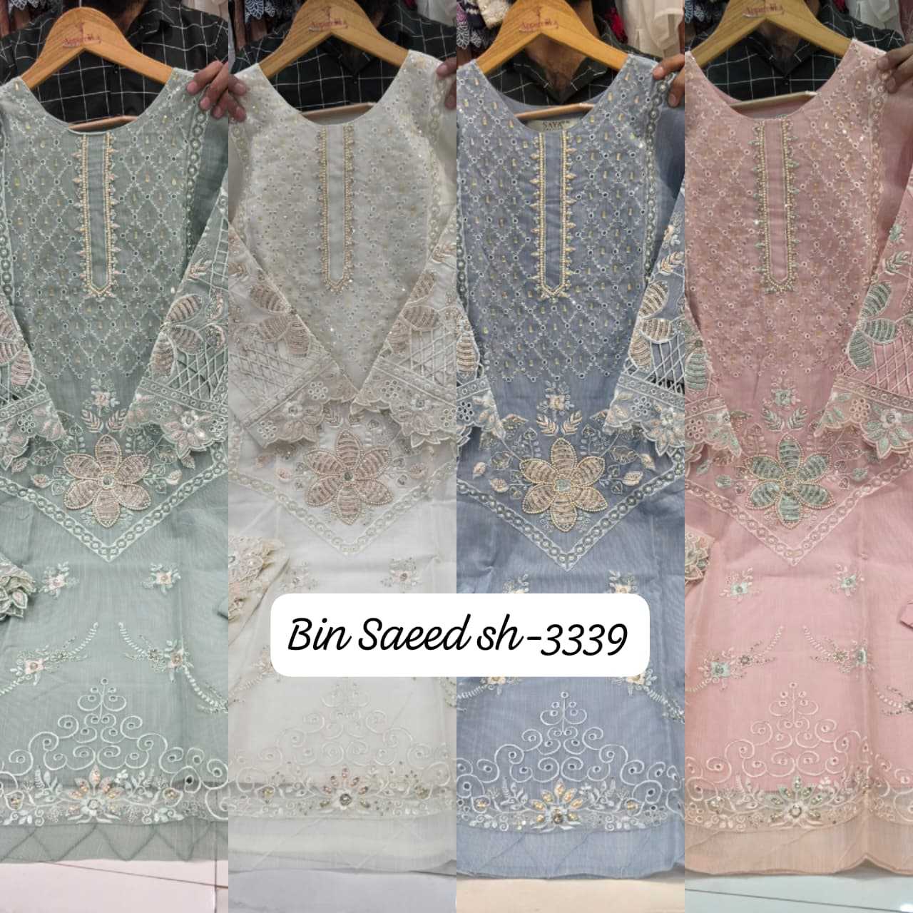 Ynf Pure Cotton KESH557 3339 Suits & Dresses Wholesale Embroidery Suits Cotton Dresses Handwork Suits Manufacturer- Kapda Export