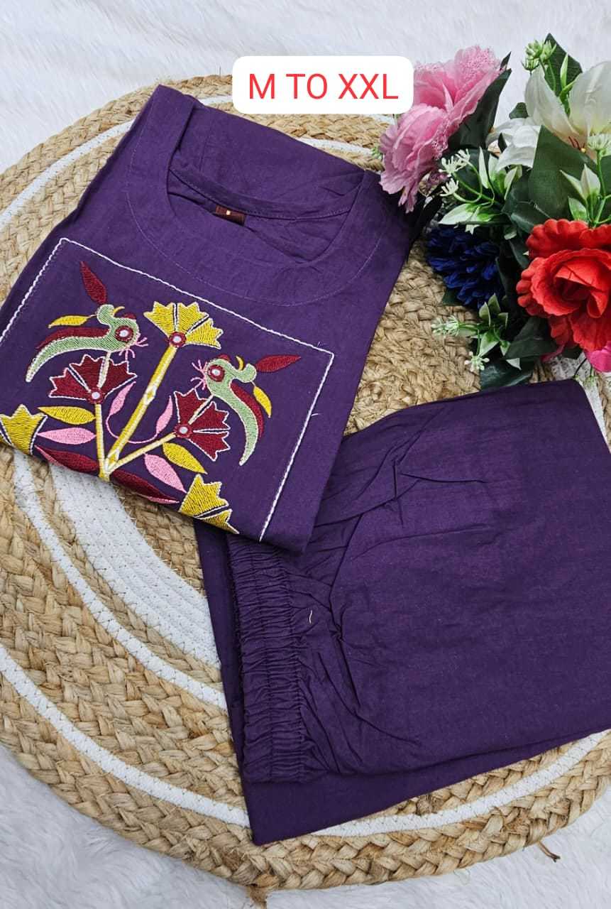 Ynf Pure Cotton KESH720 COORD Kurti Wholesale Mirror Work Kurti Embroidered Kurtis Kurti With Palazzo Manufacturer- Kapda Export