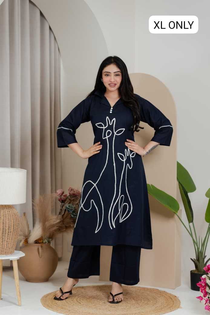 Ynf Pure Linen KESH720 107 Kurti Festive Collections Plus Size Collections Wholesale Festive Kurtis Kurtis With Bottom Kurti With Palazzo Manufacturer- Kapda Export