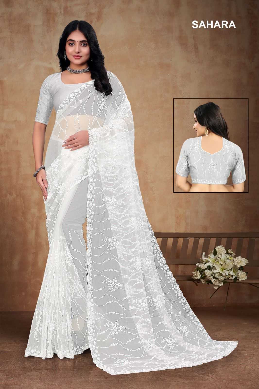 Ynf Soft Net KESH114 SAHARA Sarees Wholesale Party Wear Sarees Net Sarees Branded Sarees Manufacturer- Kapda Export