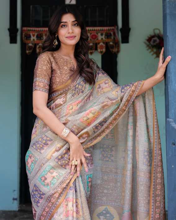 Ynf Soft Smooth KESH719 249 Sarees Wholesale Pre Draped Saree Traditional Sarees Festive Sarees Manufacturer- Kapda Export