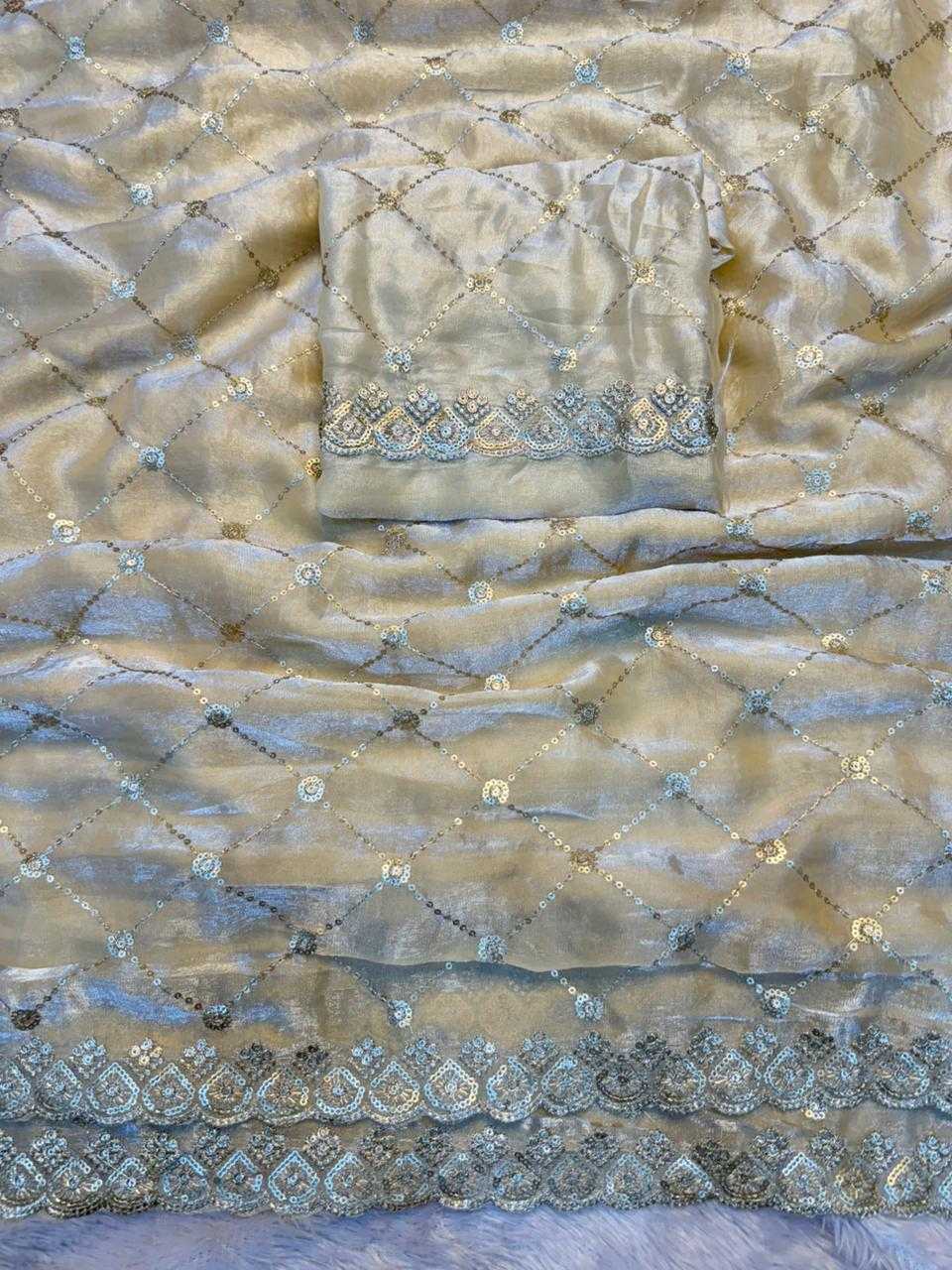 Ynf Space Silk KESH671 Thread Sarees Wholesale Fancy Sarees Sequin Sarees Embroidered Sarees Manufacturer- Kapda Export