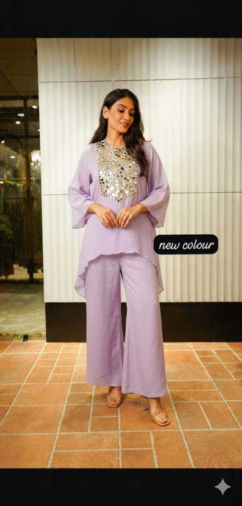 Ynf Tabby Silk KESH502 1107 Kurti Wholesale Mirror Work Kurti Silk Kurtis Kurti With Pants Manufacturer- Kapda Export