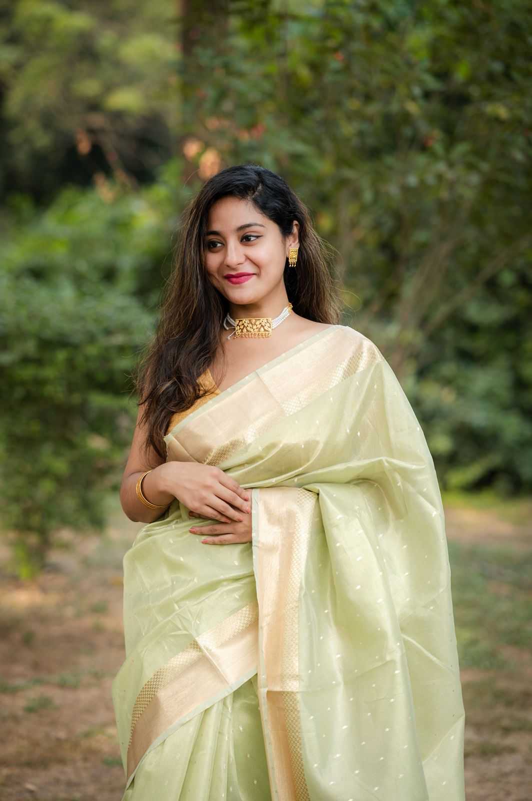 Ynf Tissue Silk KESH690 295 Sarees Festive Collections Wholesale Tissue Silk Saree Festive Sarees Pongal Collections Manufacturer- Kapda Export