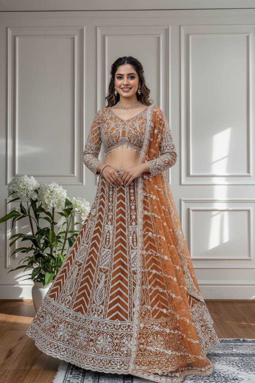 Ynf Butterfly Net KESH533 5134 Lehengas Wholesale Designer Lehenga Embroidered Lehenga Sequins Lehenga Manufacturer- Kapda Export