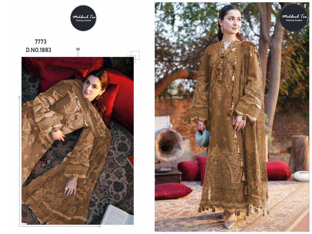 Ynf Cotton Cambric KESH677 MT 1883 Suits & Dresses Wholesale Embroidery Suits Cotton Suits Party wear suits Manufacturer- Kapda Export