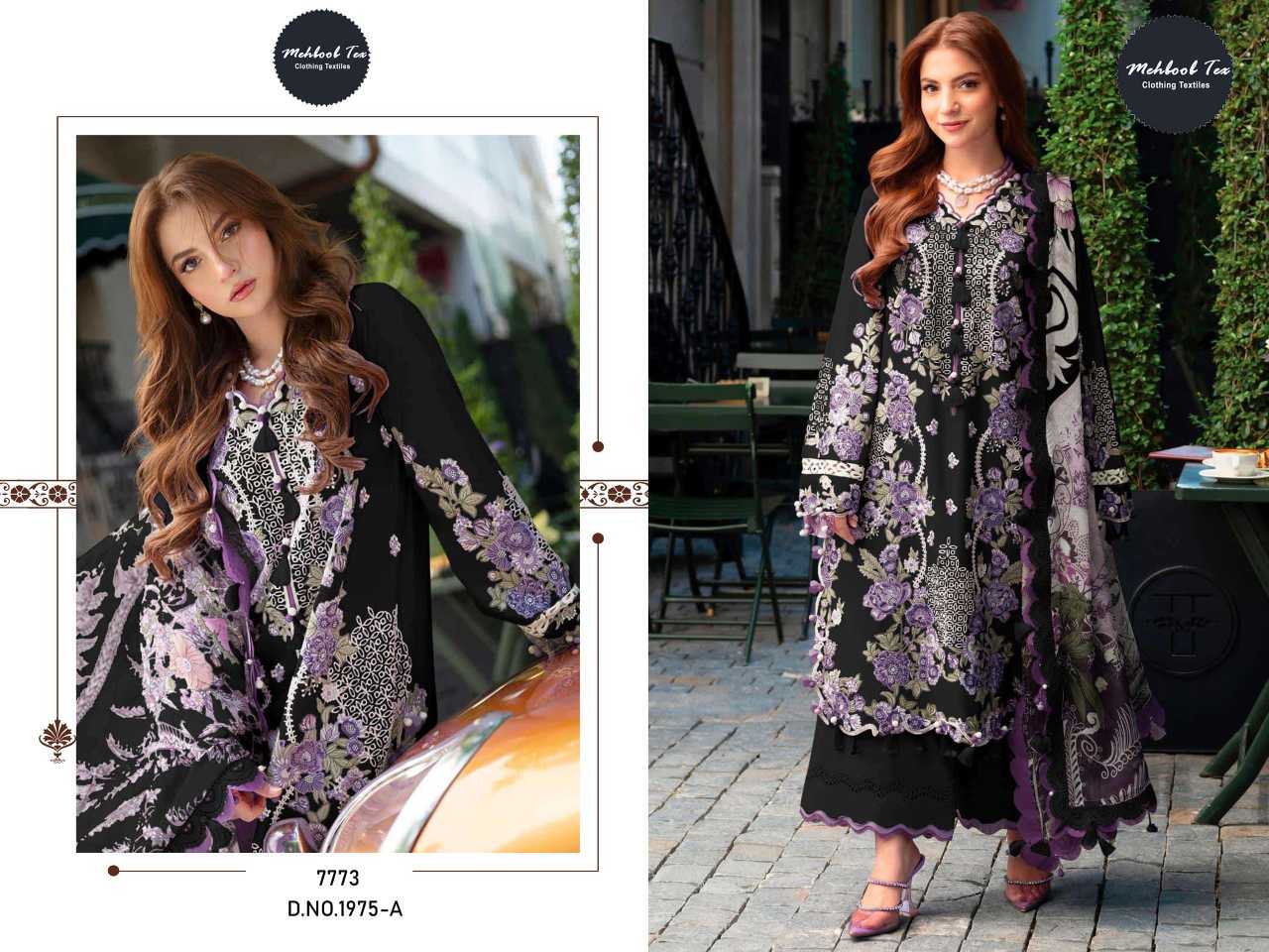 Ynf Cotton KESH677 MEHBOOB TEX 1975 Suits & Dresses Wholesale Embroidery Suits Cotton Suits Designer Suits Manufacturer- Kapda Export