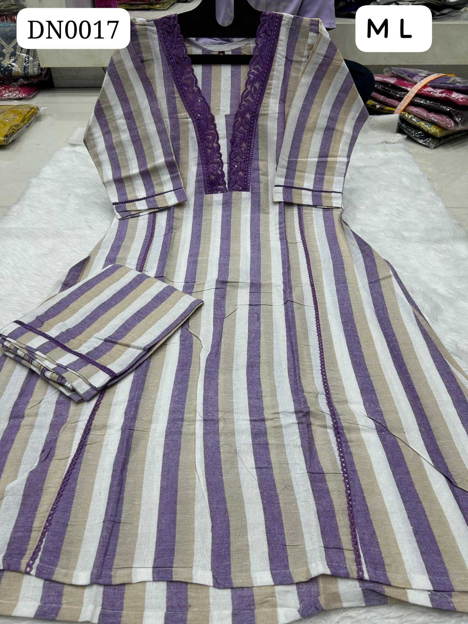 Ynf Cotton KESH720 DN0017 Kurti Wholesale Designer Kurtis Cotton Kurtis Kurti With Palazzo Manufacturer- Kapda Export