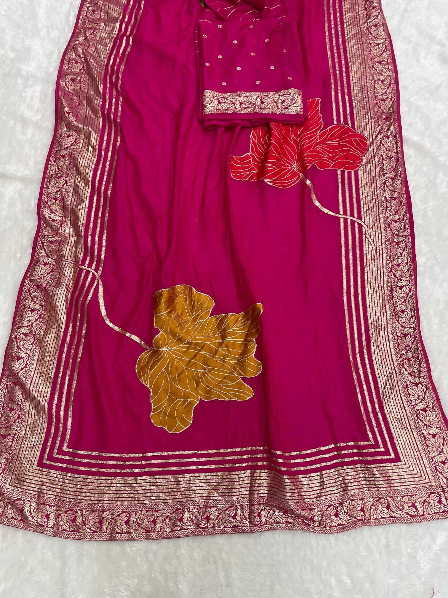 Ynf Dola Silk KESH649 Ayshaana Silk Sarees Wholesale Dola Silk Sarees Traditional Silk Sarees Printed Silk Saree Manufacturer- Kapda Export